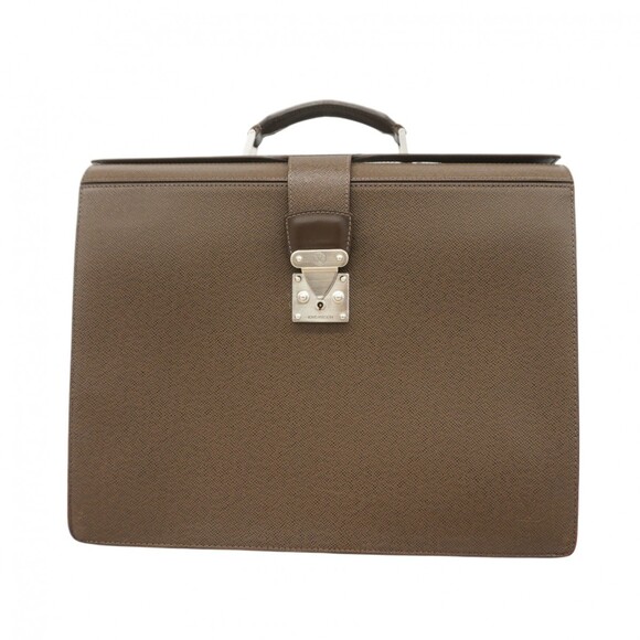 Louis Vuitton Taiga Pilot Case Ural M30028 Grizzly Men's Bag